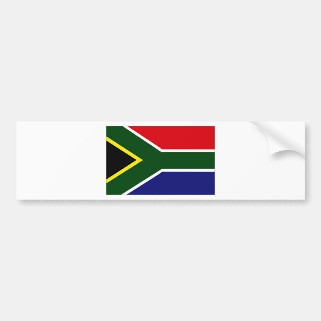 Adesivo Para Carro Bandeira da África do Sul (Frente)