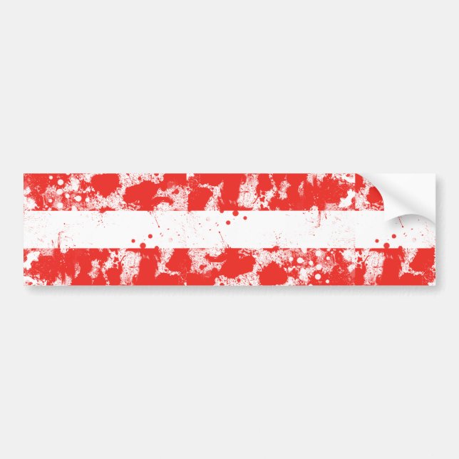 Adesivo Para Carro Bandeira da Áustria (Frente)