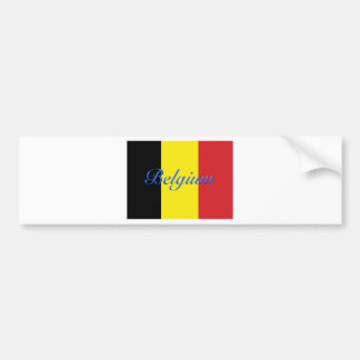 Adesivo Para Carro Bandeira da Bélgica