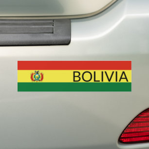Adesivo Para Carro Bandeira da Bolívia