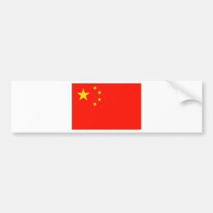 Adesivo Para Carro Bandeira da China - Alta Qualidade