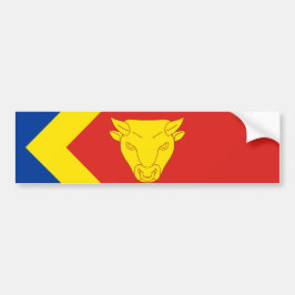 Adesivo Para Carro Bandeira da Cidade de Birmingham