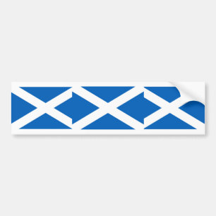 Adesivo Para Carro Bandeira da Escócia no Scotland Bumper Sticker