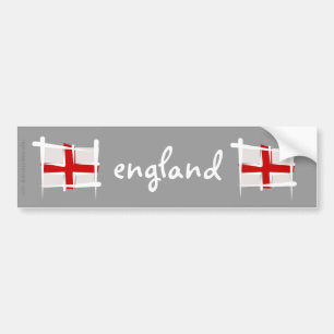 Adesivo Para Carro Bandeira da escova de Inglaterra