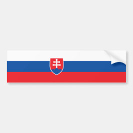 Adesivo Para Carro Bandeira da Eslováquia