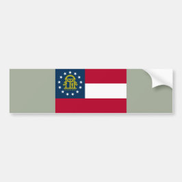 Adesivo Para Carro Bandeira da Geórgia (Estado dos EUA)