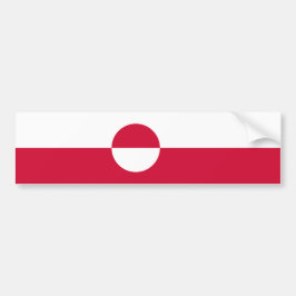 Adesivo Para Carro Bandeira da Gronelândia