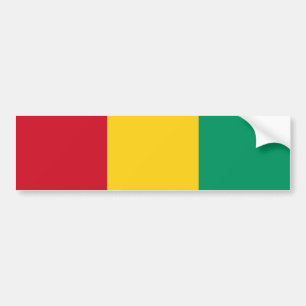 Adesivo Para Carro Bandeira da Guiné (país africano)