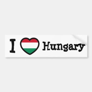 Adesivo Para Carro Bandeira da Hungria