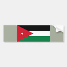 Adesivo Para Carro Bandeira da Jordânia