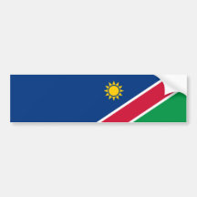 Bandeira da Namíbia (África Austral)
