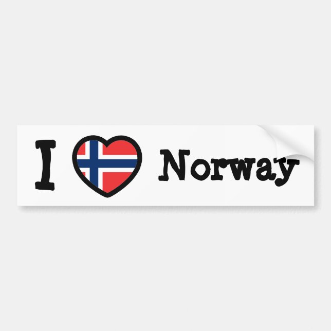 Adesivo Para Carro Bandeira da Noruega (Frente)