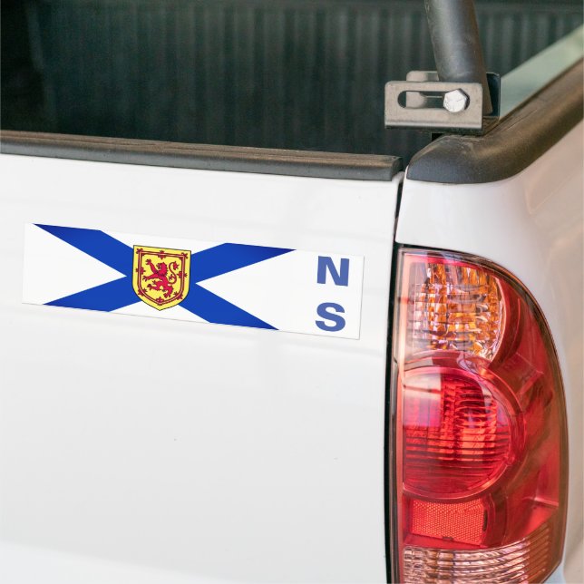 Adesivo Para Carro Bandeira da Nova Escócia, Canadá (No caminhão)