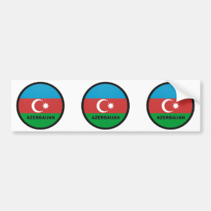 Adesivo Para Carro Bandeira da qualidade de Azerbaijan Roundel