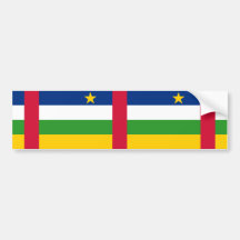 Bandeira da República Centro-Africana (RCA)