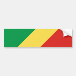 Adesivo Para Carro Bandeira da República do Congo