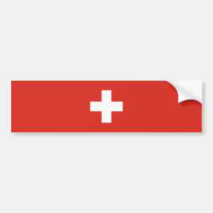 Adesivo Para Carro Bandeira da Suíça