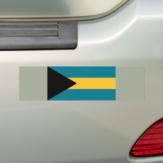Adesivo Para Carro Bandeira das Baamas (No carro)