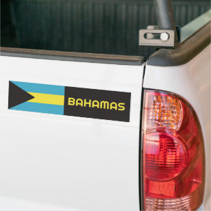Adesivo Para Carro Bandeira das Bahamas