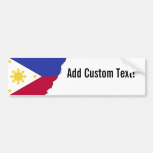 Adesivo Para Carro Bandeira das Filipinas
