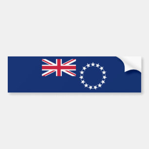 Adesivo Para Carro Bandeira das Ilhas Cook