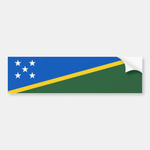 Adesivo Para Carro Bandeira das Ilhas Salomão