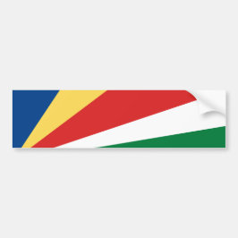 Adesivo Para Carro Bandeira das Seychelles