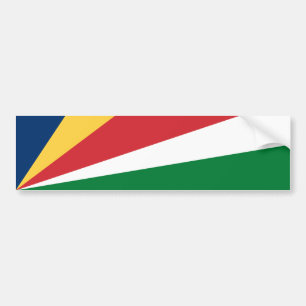 Adesivo Para Carro Bandeira das Seychelles