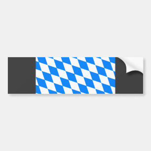 Adesivo Para Carro Bandeira de Alemanha Baviera