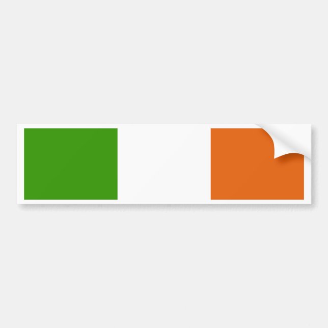 Adesivo Para Carro Bandeira de alta qualidade de Ireland (Frente)