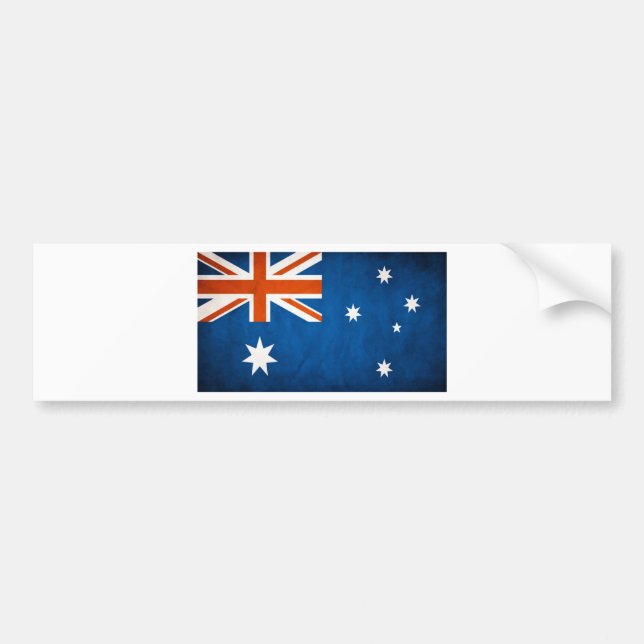 Adesivo Para Carro Bandeira de Austrália (Frente)
