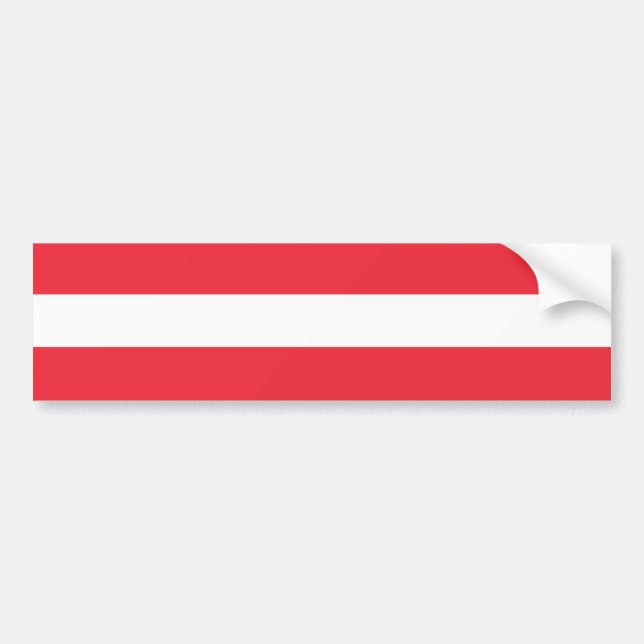 Adesivo Para Carro Bandeira de Áustria (Frente)