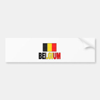 Adesivo Para Carro Bandeira de Bélgica