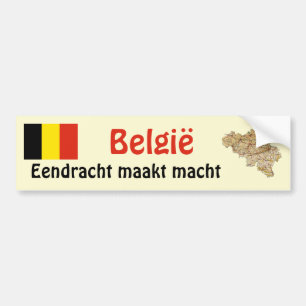 Adesivo Para Carro Bandeira de Bélgica e autocolante no vidro