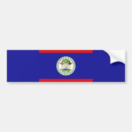 Adesivo Para Carro Bandeira de Belize