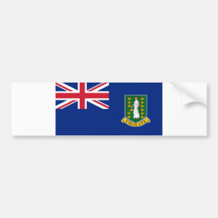 Adesivo Para Carro Bandeira de British Virgin Islands