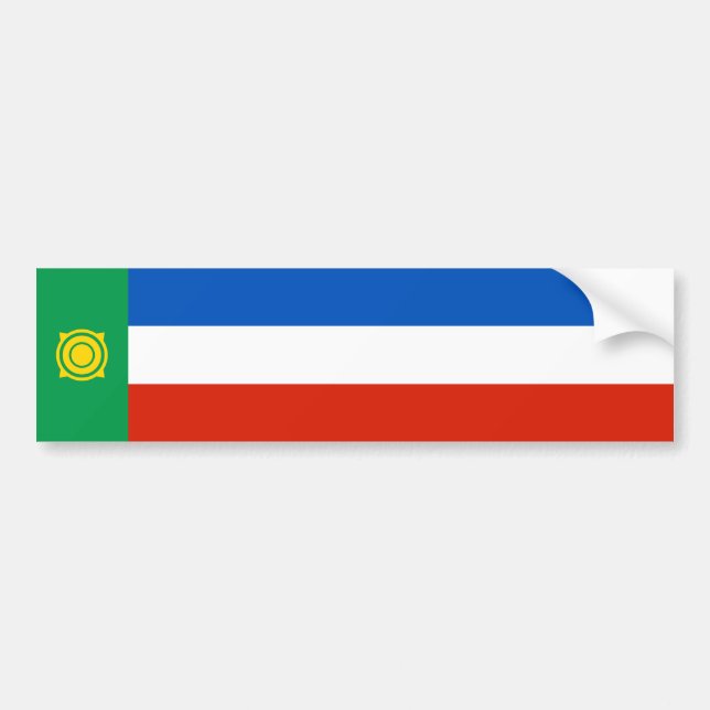 Adesivo Para Carro Bandeira de Cacássia (Frente)