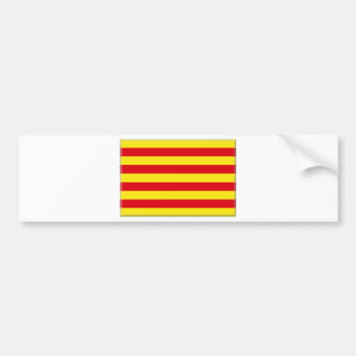 Adesivo Para Carro Bandeira de Catalonia (espanha)