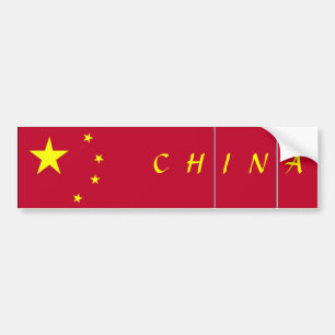 Adesivo Para Carro Bandeira de China
