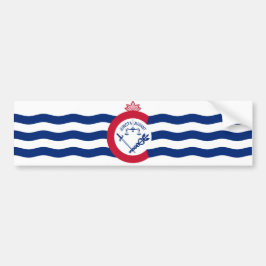 Adesivo Para Carro Bandeira de Cincinnati (Ohio)