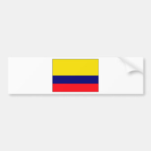 Adesivo Para Carro Bandeira de Colômbia