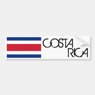 Adesivo Para Carro Bandeira de Costa Rica