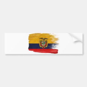 Adesivo Para Carro Bandeira de Equador