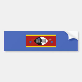 Adesivo Para Carro Bandeira de Eswatini (Suazilândia)