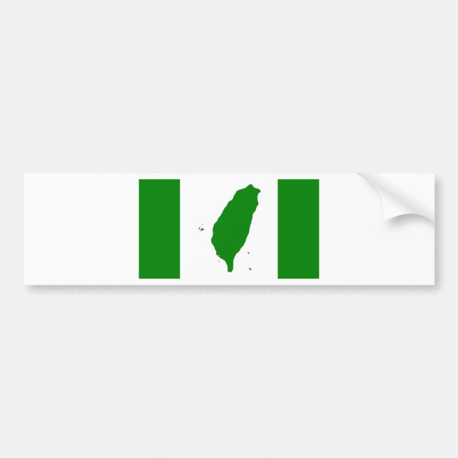 Adesivo Para Carro Bandeira de Formosa independente - 臺灣獨立運動 - 台灣獨立運動 (Frente)
