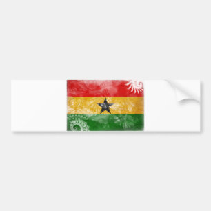 Adesivo Para Carro Bandeira de Ghana
