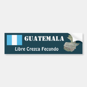 Adesivo Para Carro Bandeira de Guatemala + Autocolante no vidro