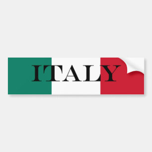 Adesivo Para Carro Bandeira de Italia Italia IL italiano Tricolore