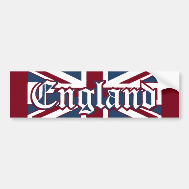 Adesivo Para Carro Bandeira de Jack da Inglaterra-União (Frente)
