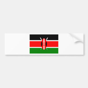 Adesivo Para Carro Bandeira de Kenya